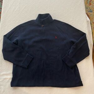 Polo by Ralph Lauren Navy Zip Up Sweater